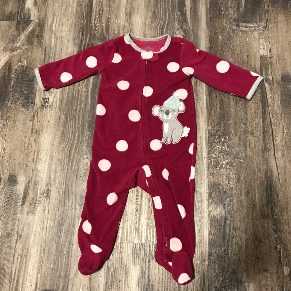 ❌SOLD❌ 6M Carter’s double zipper Fleece/Cotton PJ - Picture 11 of 16